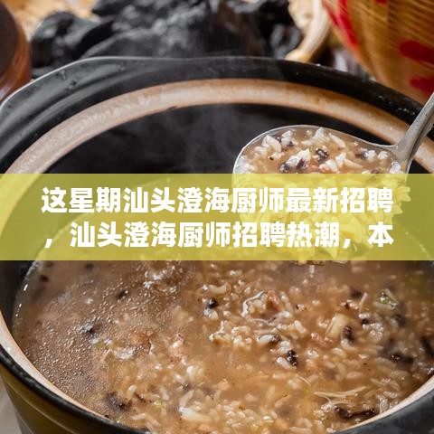 汕頭澄海廚師招聘熱潮揭秘，本周最新動(dòng)態(tài)與影響