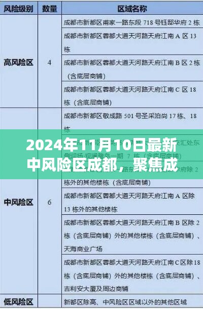 聚焦成都，最新中風(fēng)險(xiǎn)區(qū)解讀與洞察（2024年11月版）