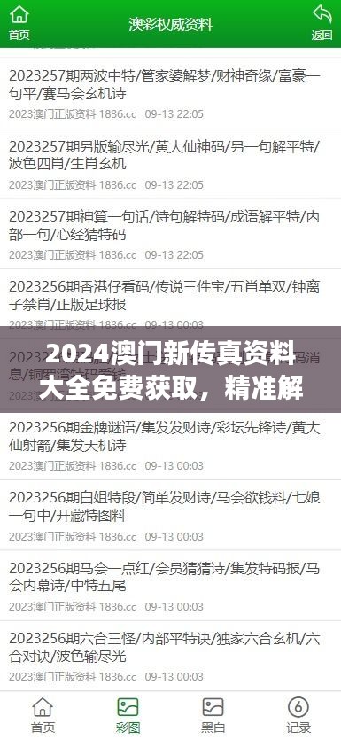 2024澳門新傳真資料大全免費獲取，精準(zhǔn)解讀挑戰(zhàn)版WND404.05