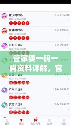 管家婆一碼一肖資料詳解，官方版LRN685.05全面解讀