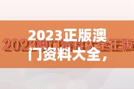 2023正版澳門資料大全，中西結合神碼MUK711.88