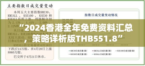 “2024香港全年免費(fèi)資料匯總，策略詳析版THB551.8”