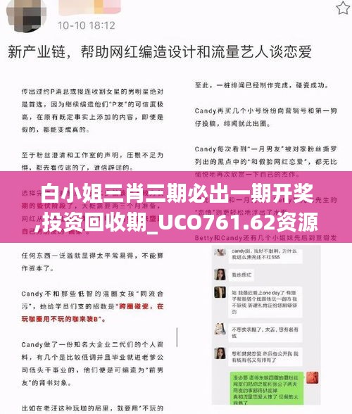 白小姐三肖三期必出一期開獎,投資回收期_UCO761.62資源版