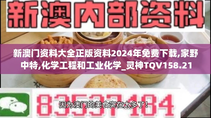 新澳門資料大全正版資料2024年免費下載,家野中特,化學工程和工業(yè)化學_靈神TQV158.21