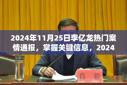 李億龍熱門案情通報，掌握關(guān)鍵信息的全程指南（2024年11月25日）