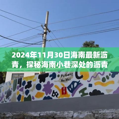 探秘海南小巷深處的瀝青秘境，一家隱藏版小店的傳奇故事（2024年11月30日海南最新瀝青資訊）