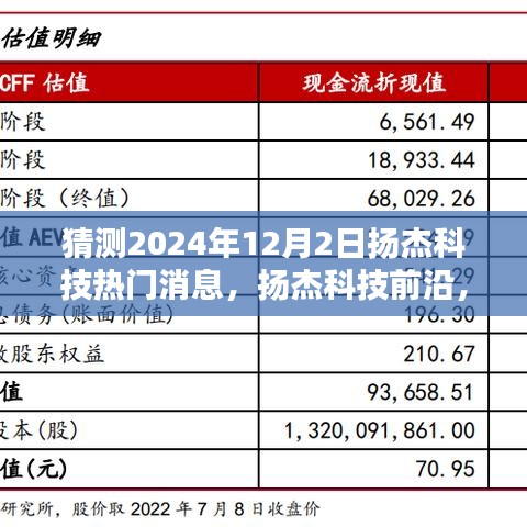 揚(yáng)杰科技前瞻，預(yù)測(cè)與全面評(píng)測(cè)，揭秘2024年12月2日熱門消息動(dòng)態(tài)