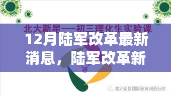 深度解析，陸軍改革邁入新篇章——十二月最新動態(tài)及其深遠影響