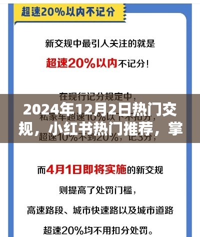 2024年交規(guī)新動(dòng)態(tài)與熱門(mén)推薦，小紅書(shū)指南助你出行必備