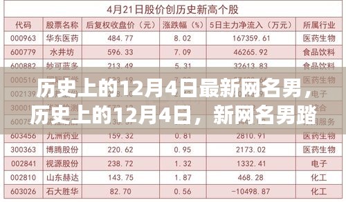 歷史上的12月4日，新網(wǎng)名男的自然之旅與內(nèi)心平靜的奇妙冒險(xiǎn)探索之路