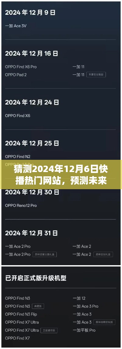 2024年12月6日快播熱門網(wǎng)站預(yù)測，深度體驗與評測報告