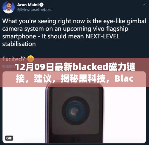 揭秘黑科技，Blacked磁力鏈接革新之作——探索未來科技犯罪的邊緣