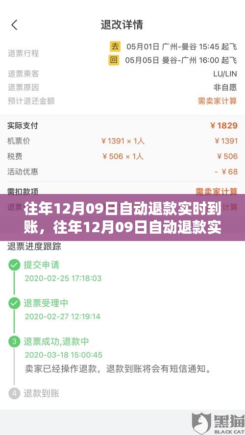 全面評測與深度介紹，歷年12月09日自動退款實時到賬功能詳解