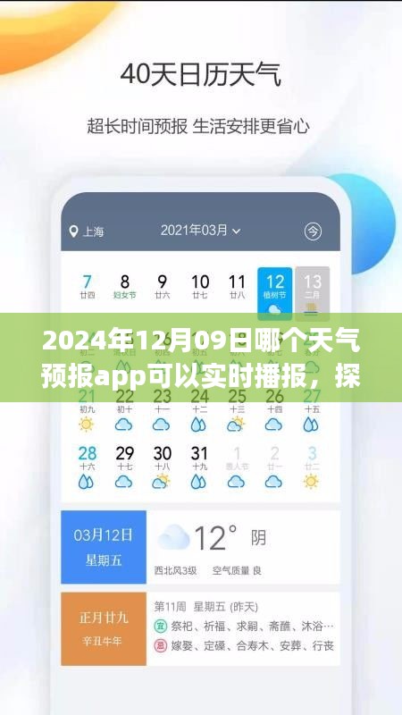 探秘天氣預(yù)報app，實時播報小巷深處天氣寶藏，揭秘最準確天氣預(yù)報軟件（針對2024年12月09日）