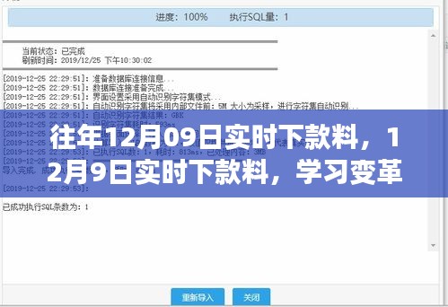 12月9日實(shí)時(shí)下款料，學(xué)習(xí)變革的魔力，交響出自信與成就的時(shí)刻。