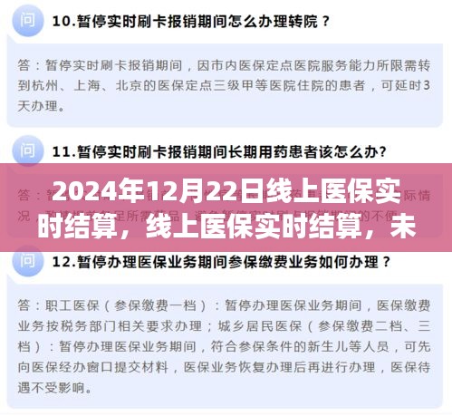 線(xiàn)上醫(yī)保實(shí)時(shí)結(jié)算，未來(lái)醫(yī)療支付的新模式展望