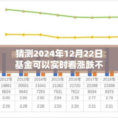 2024年12月22日基金實時漲跌預測攻略，掌握未來走勢，初學者與進階用戶必讀