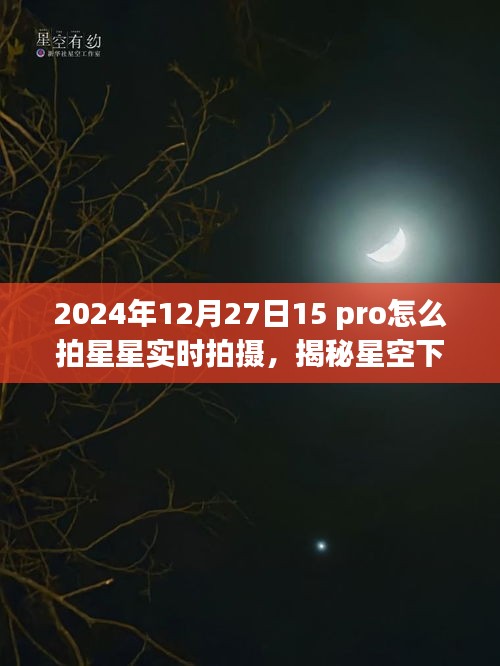 揭秘星空下的寶藏，如何在iPhone 15 Pro上拍攝星空實時影像，星跡攝影館之旅