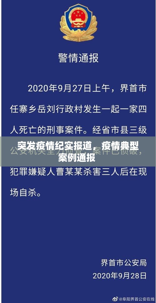 突發(fā)疫情紀(jì)實報道，疫情典型案例通報 