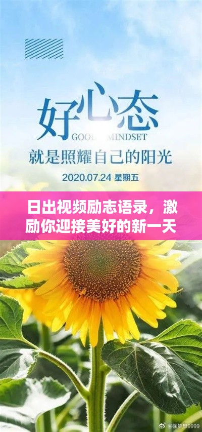 日出視頻勵(lì)志語錄，激勵(lì)你迎接美好的新一天！