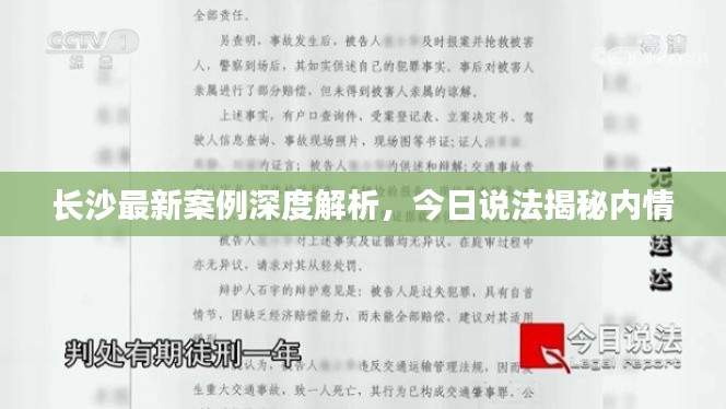 長沙最新案例深度解析，今日說法揭秘內(nèi)情